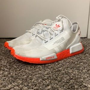 Adidas NMD White and Orange